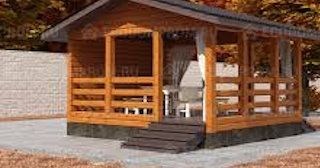 Беседки из бруса на заказ в Курске - Купить от 2043 руб.